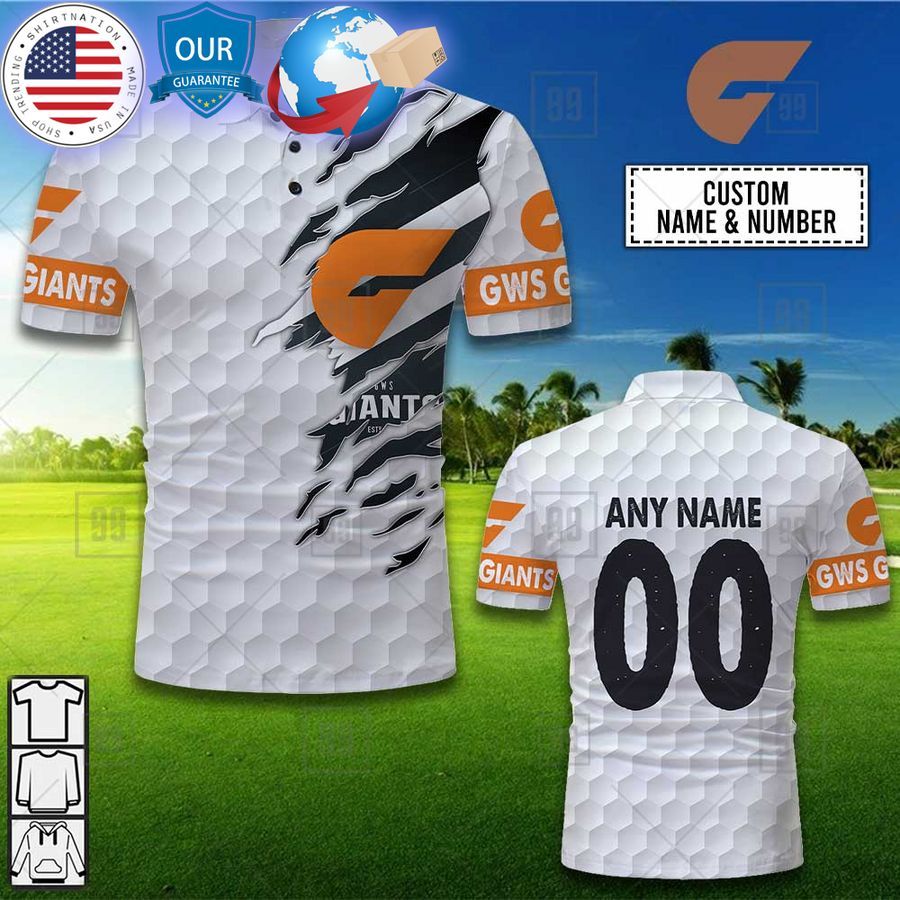 personalized golf afl greater western sydney giants polo shirt 1 689