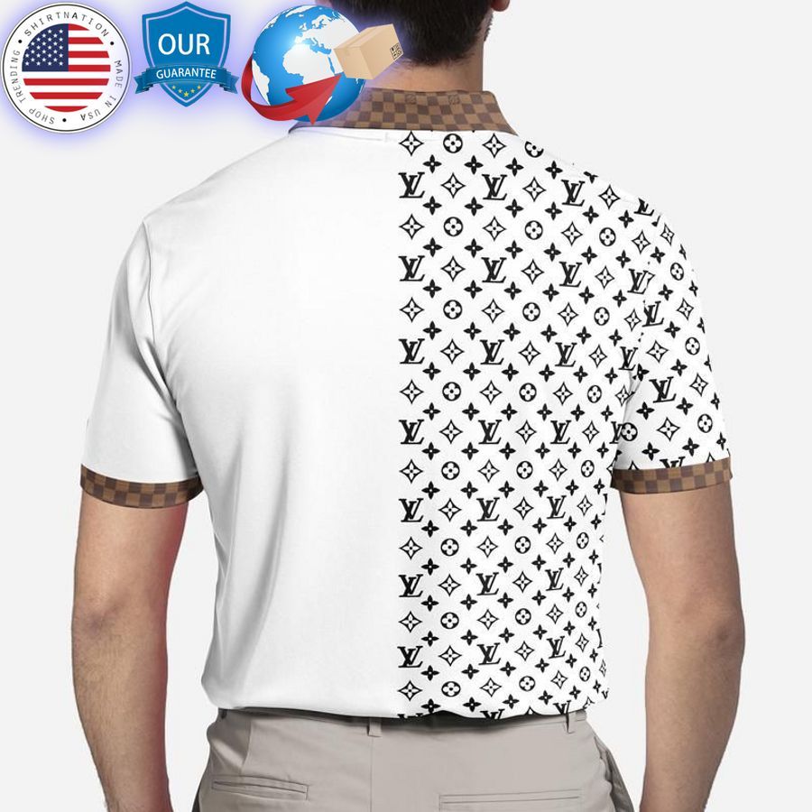 HOT White Louis Vuitton Polo • Shirtnation - Shop trending t-shirts online  in US