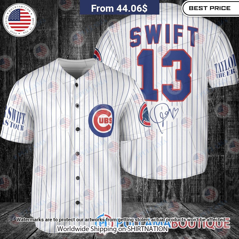 Chicago Cubs Taylor Swift Baseball Jersey I like your dress, it is amazing