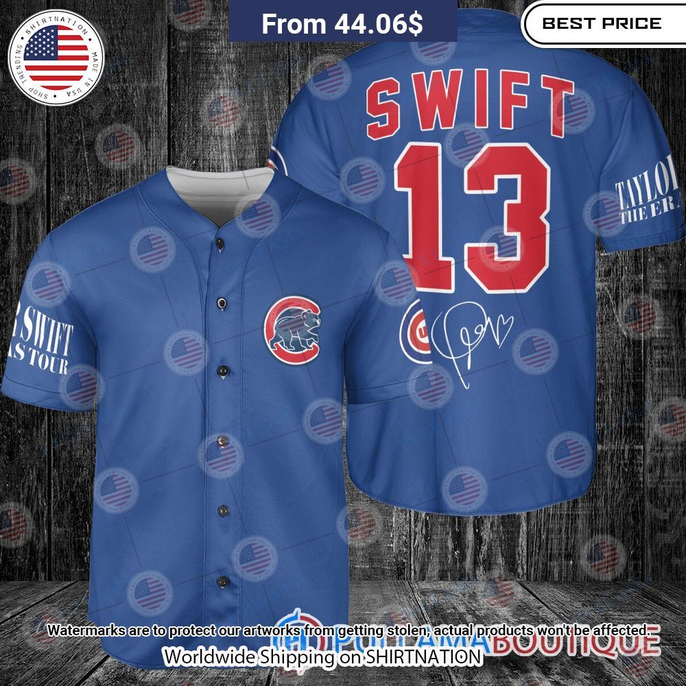 Chicago Cubs Taylor Swift Baseball Jersey Unique and sober