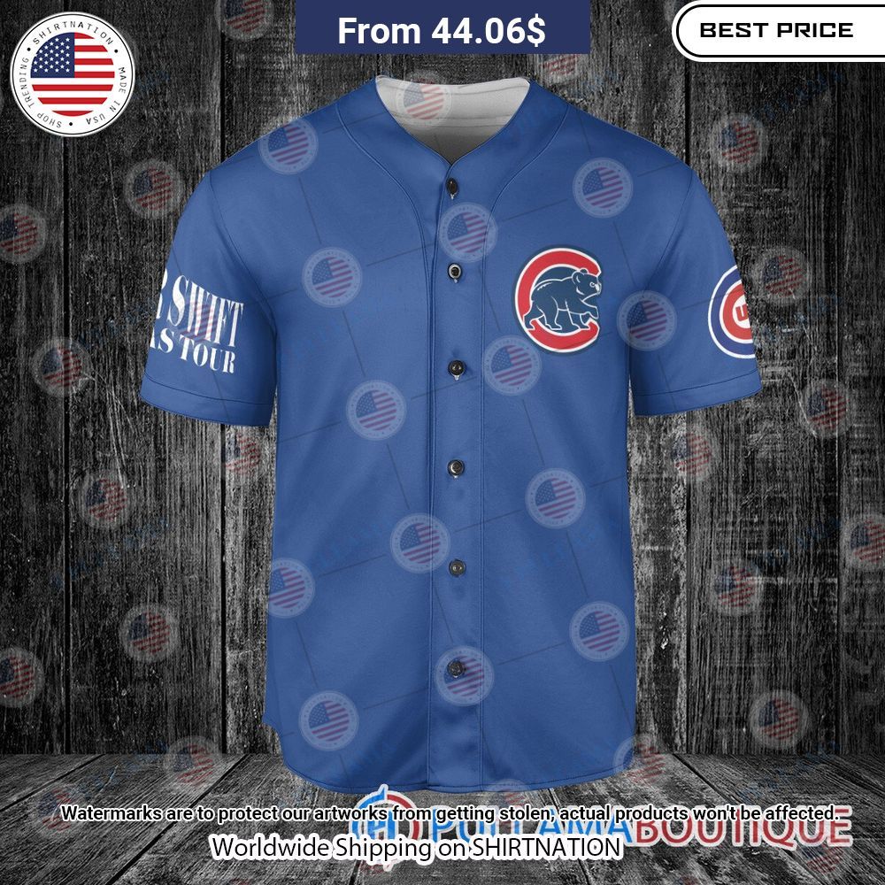 Chicago Cubs Taylor Swift Baseball Jersey Studious look