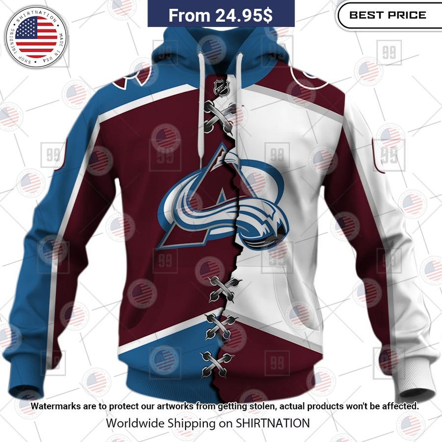colorado avalanche mix jersey 2023 custom hoodie 2 156