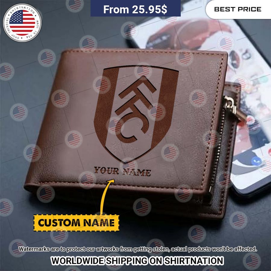 Fulham Custom Leather Wallet Oh my God you have put on so much!