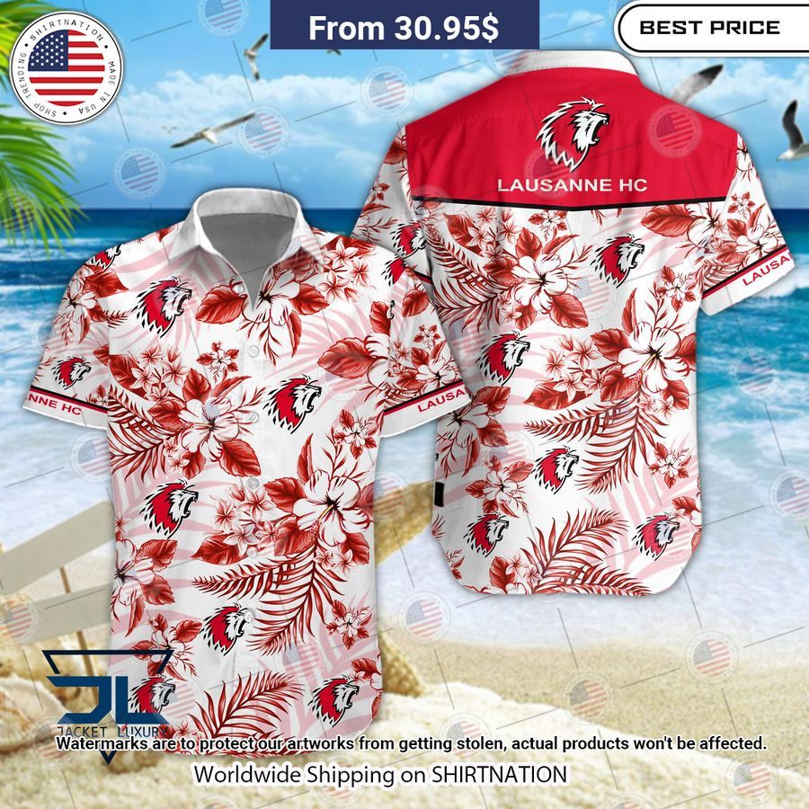 lausanne hockey club hawaiian shirt 1 808