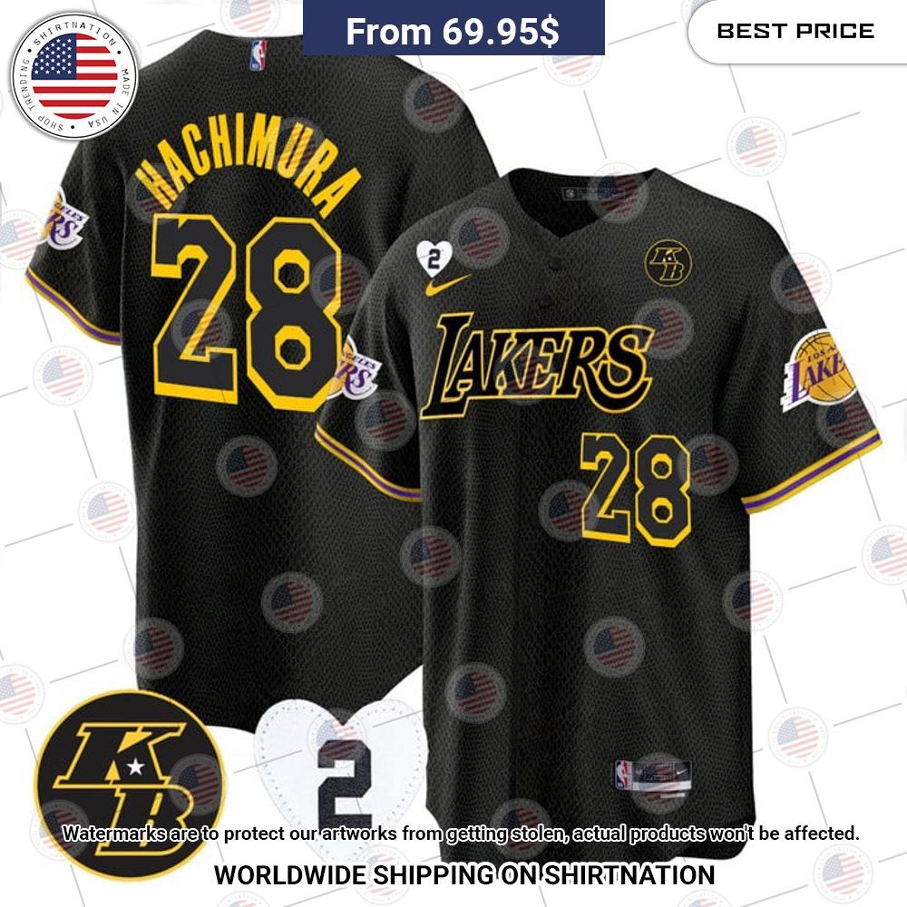 Los Angeles Lakers Rui Hachimura Baseball Jersey This place looks exotic.