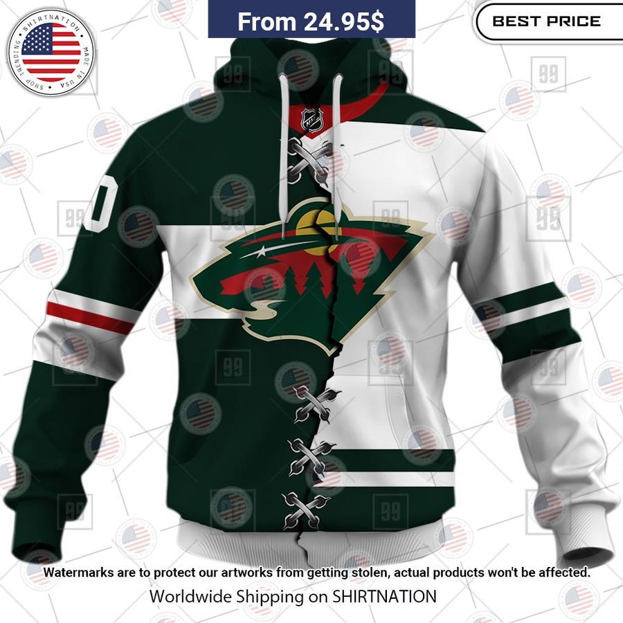 minnesota wild mix jersey 2023 custom hoodie 2 198