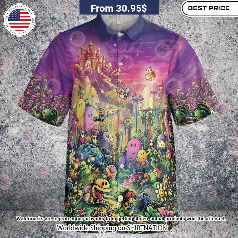 NEW Mushroom Kingdom Hawaii Shirts You are getting me envious with your look