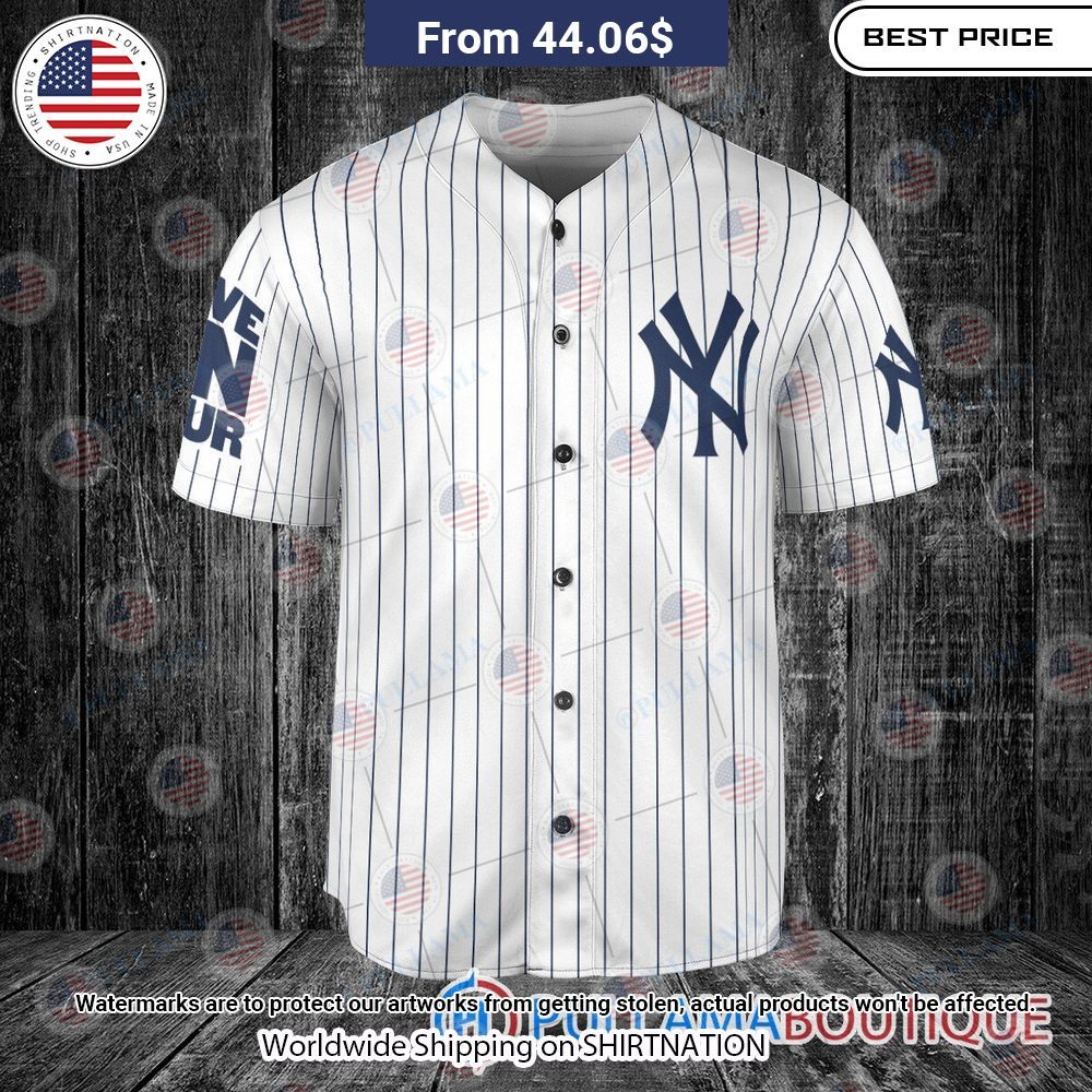 New York Yankees Harry Styles Baseball Jersey Studious look