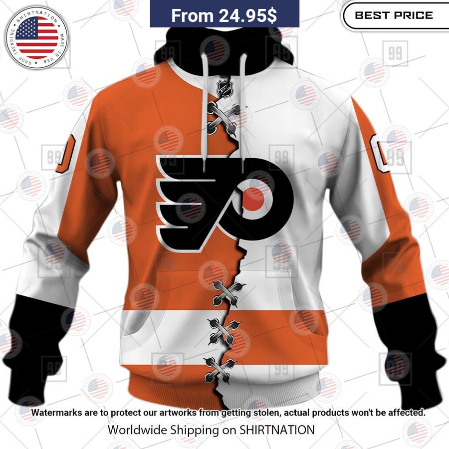 philadelphia flyers mix jersey 2023 custom hoodie 2 370