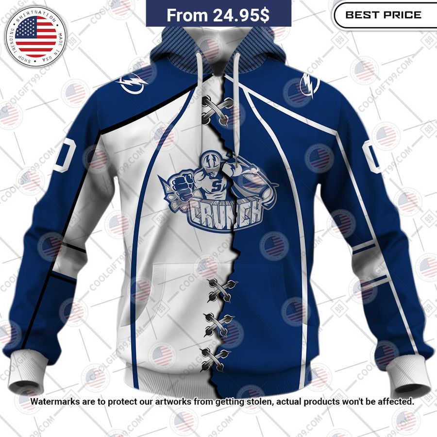 Syracuse Crunch Mix Jersey Custom Hoodie She has grown up know