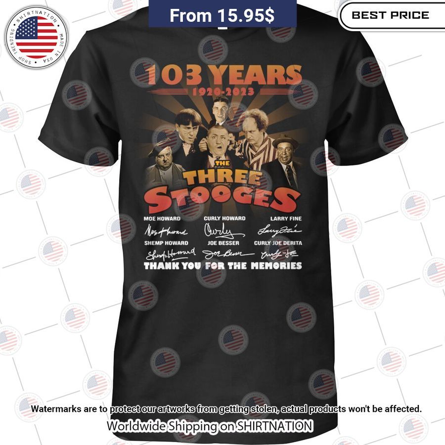 the three stooges 103 years shirt 1 31