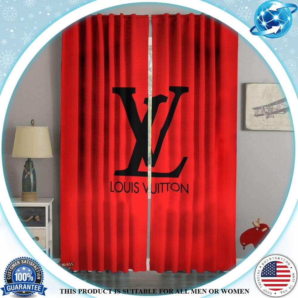 NEW] French Louis Vuitton Luxury Living Room Curtain - Alishirts.com  Curtains  living room, Living room window decor, Window curtains living room