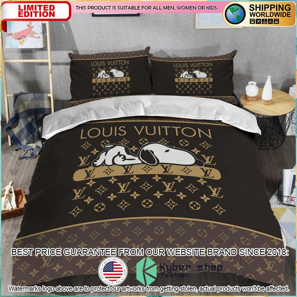 NEW Louis Vuitton Snoopy Sleep Bed Sheet Price • Shirtnation - Shop  trending t-shirts online in US